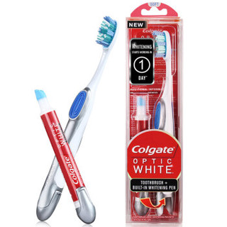 Colgate 高露洁 讯速亮白组合 (牙齿美白笔+美白牙刷) 