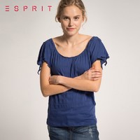 ESPRIT EDC 055CC1K028 女款飞袖短袖