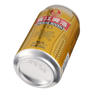 珠江啤酒 精品小麦啤酒 10°P 330ml*24听