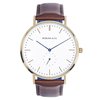 ROSSLING&CO. Classic 40mm - Westhill 情侣石英手表 白盘 皮带