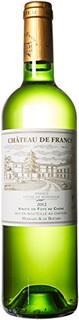 CHATEAU DE FRANCS 法兰庄园 波尔多干白葡萄酒 2012 750ml