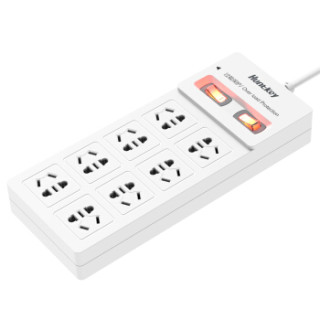Huntkey 航嘉 SSH801 电源插座(8位/1.8米/防过载)