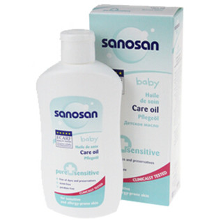  sanosan 哈罗闪 婴幼儿按摩油 200ml