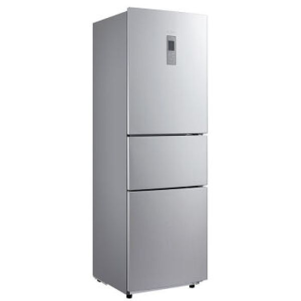 midea 美的 bcd-215tzm(e) 定频直冷三门冰箱 215l 闪白银