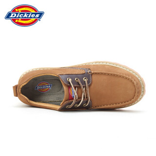 Dickies 帝客 秋冬款低帮系带牛皮休闲鞋