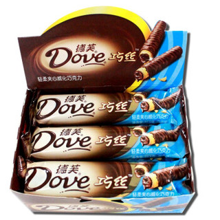  Dove  德芙  巧丝轻柔夹心威化巧克力