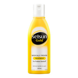 Selsun Gold 特效去屑洗发露 200ml *3件