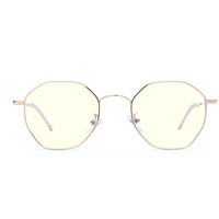 康视顿 70024 多边形合金全框眼镜+1.60防蓝光镜片