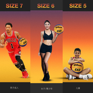 Wilson 威尔胜 FIBA3V3 WTB0533ID 篮球