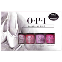  OPI 指尖芭蕾 迷你套装 3.75ml*4 （嫩粉色+莓红色+丁香紫+洋红色）