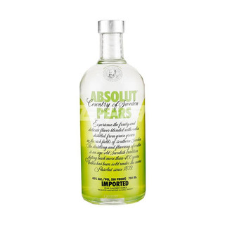 ABSOLUT VODKA 绝对伏特加 苹果梨味 700ml