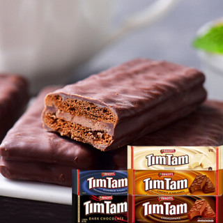 Timtam 经典黑巧克力 夹心饼干 200g