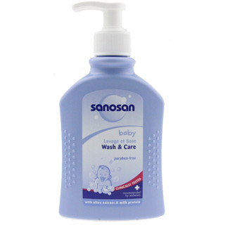 sanosan 哈罗闪 婴幼儿滋润沐浴露 200ml