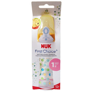 NUK 新生儿宽口径防胀气PP奶瓶 300ml