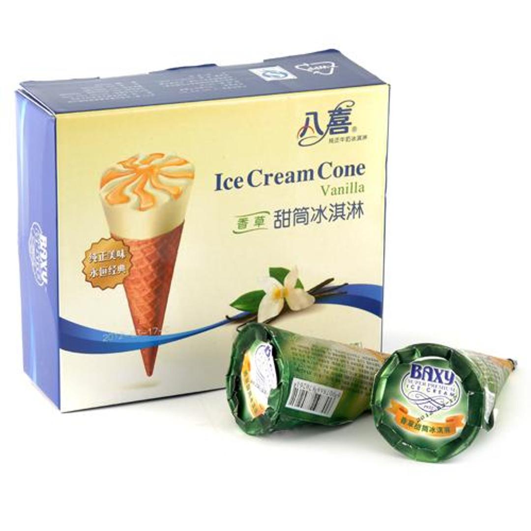 八喜香草甜筒冰淇淋组合装5支装共340g7件