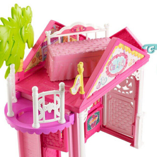 商品barbie 芭比 小凯莉休闲屋 女孩娃娃玩具 bdg50