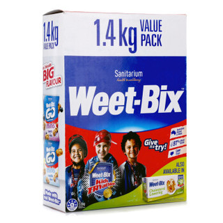 Sanitarium 新康利  Weet-bix 维他麦 低脂无糖即食燕麦片 1.4kg