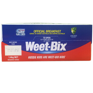 Sanitarium 新康利  Weet-bix 维他麦 低脂无糖即食燕麦片 1.4kg