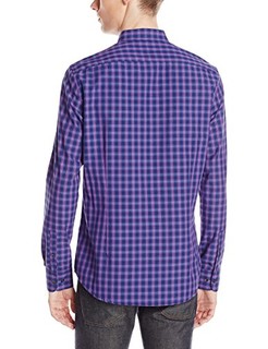 KENNETH COLE REACTION Slim Gingham 男士衬衫