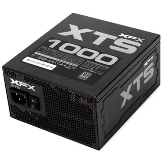 XFX 讯景 XTS系列 1000W 电源（80PLUS白金、全模组、全日系电容）