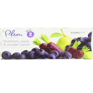 Plum Organics 有机果泥2段  113g