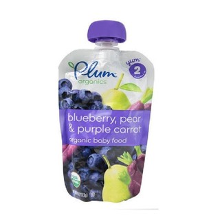 Plum Organics 有机果泥2段  113g