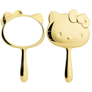 Hello Kitty 凯蒂猫 KT1402 金属手柄化妆镜 金色