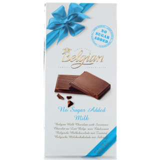 Belgian 白丽人 麦芽糖醇牛奶巧克力100g