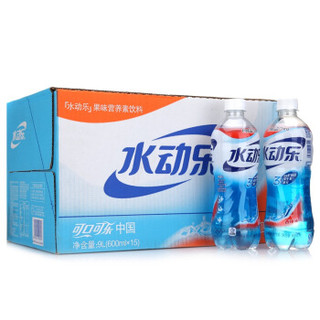  Coca-Cola 可口可乐 水动乐 西柚味 600ml*15瓶