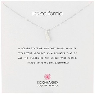 DOGEARED Reminders系列 I Love California State 加州项链