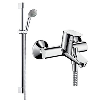 Hansgrohe 汉斯格雅 3194027763 升降杆浴缸龙头花洒套餐