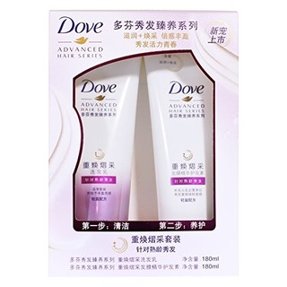  Dove 多芬 重焕熠采套装 洗发乳180ml + 护发素 180ml