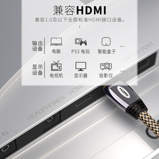 SAMZHE 山泽 SM-9902 HDMI数字高清线 豪华欧版