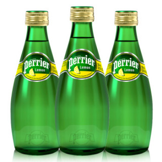 商品 perrier 巴黎水 气泡矿泉水 柠檬味 330m*24瓶
