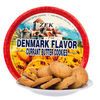 ZEK 丹麦风味葡萄干黄油曲奇饼干 368g