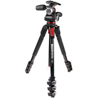 Manfrotto 曼富图 MK190XPRO4-3WCN 三脚架套装 中国红