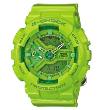 casio 卡西欧 g-shock系列 ga-110b-1a3 男款双显运动腕表