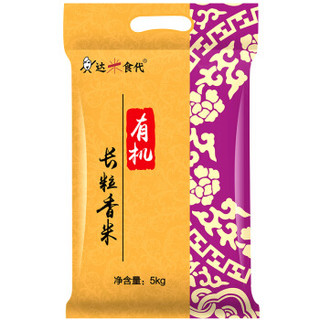  达米食代 有机长粒香大米 5kg