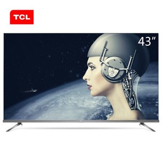 TCL 43T6 43英寸4K 智能液晶电视机