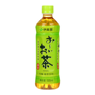 ITOEN 伊藤园 绿茶(无糖)500ml*24瓶 整箱