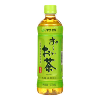 ITOEN 伊藤园 绿茶(无糖)500ml*24瓶 整箱