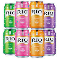  RIO 锐澳 鸡尾酒 四种口味 330ml*8罐*3件+随机口味 355ml*3罐