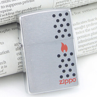 ZIPPO 之宝 防风之火 28569 打火机 (银色)