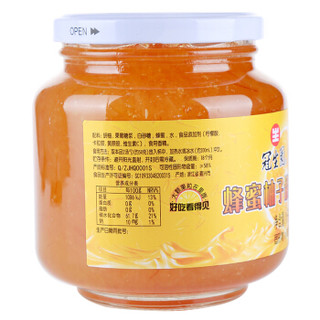 GSY 冠生园 蜂蜜柚子罐头 1kg