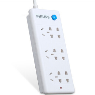 PHILIPS 飞利浦  SPS2620B/93 六位电源插座