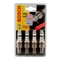 博世（BOSCH）WR78精装四极高性能火花塞 4支装(赛欧/QQ3/普莱特/桑塔纳/高尔）