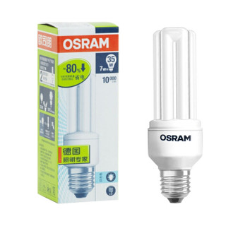 OSRAM 欧司朗 T4 标准型节能灯 7W 日光色 E27