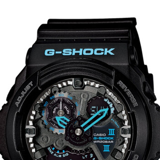 CASIO 卡西欧  G-SHOCK GA-300BA-1A 男士运动手表