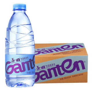 Ganten 景田 百岁山 饮用天然矿泉水 560ml*24瓶