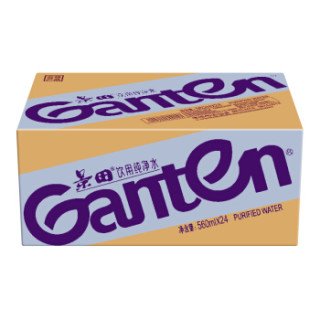 Ganten 景田 百岁山 饮用天然矿泉水 560ml*24瓶